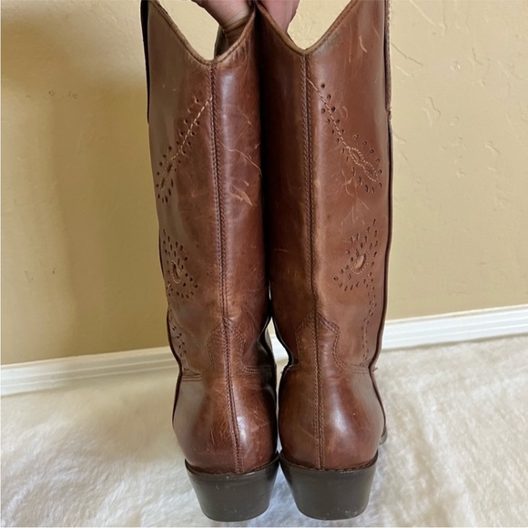 Naturalizer Phoenix Leather Western Cowboy/Cowgirl Boho Boots, 9 - Picture 5 of 13